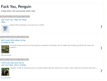 Tablet Screenshot of fupenguin.com